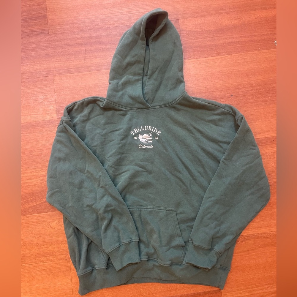 Classic Women's Green Hoodie